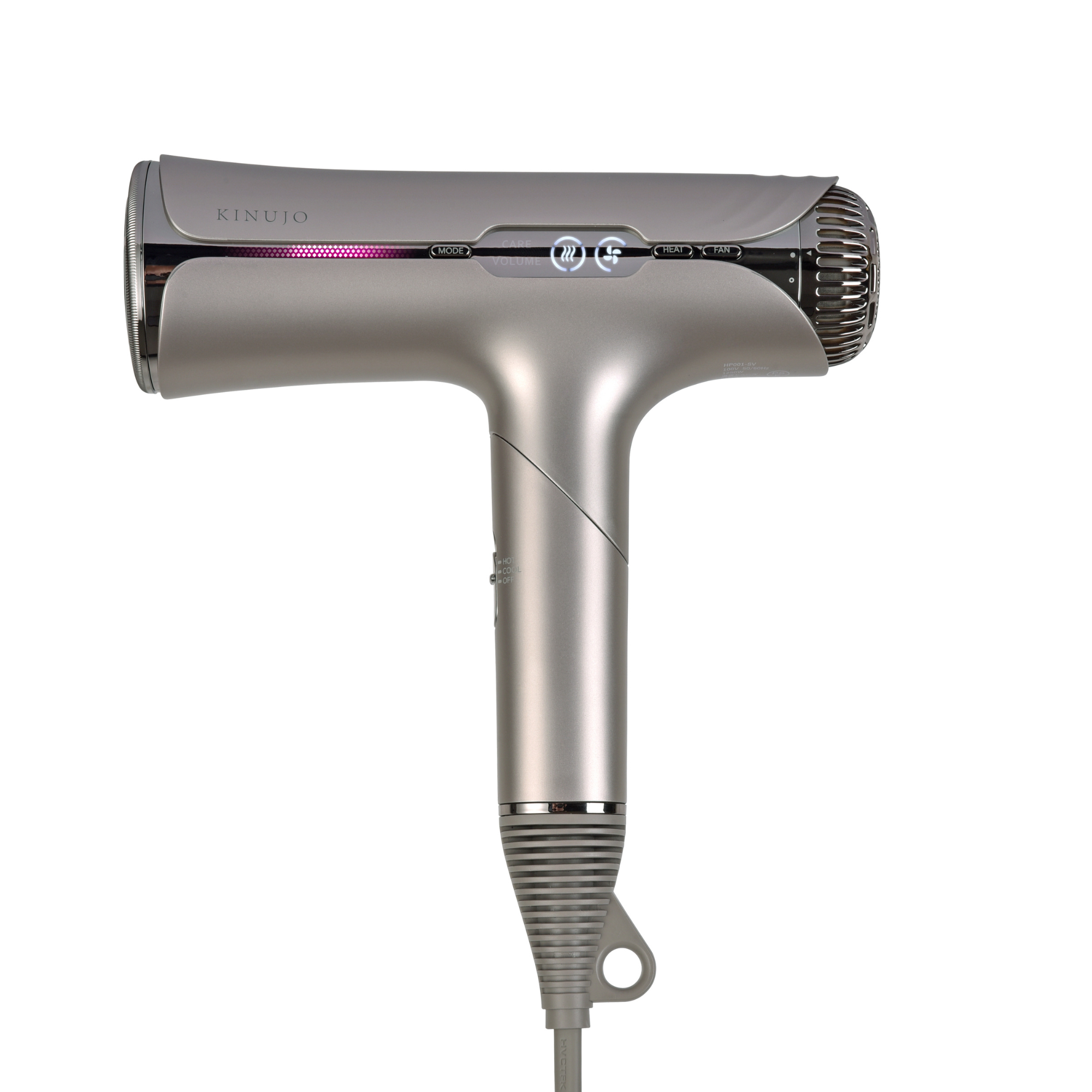 KINUJO Silk Premium Dryer(シルク プレミアム ドライヤー) クリアシルバー