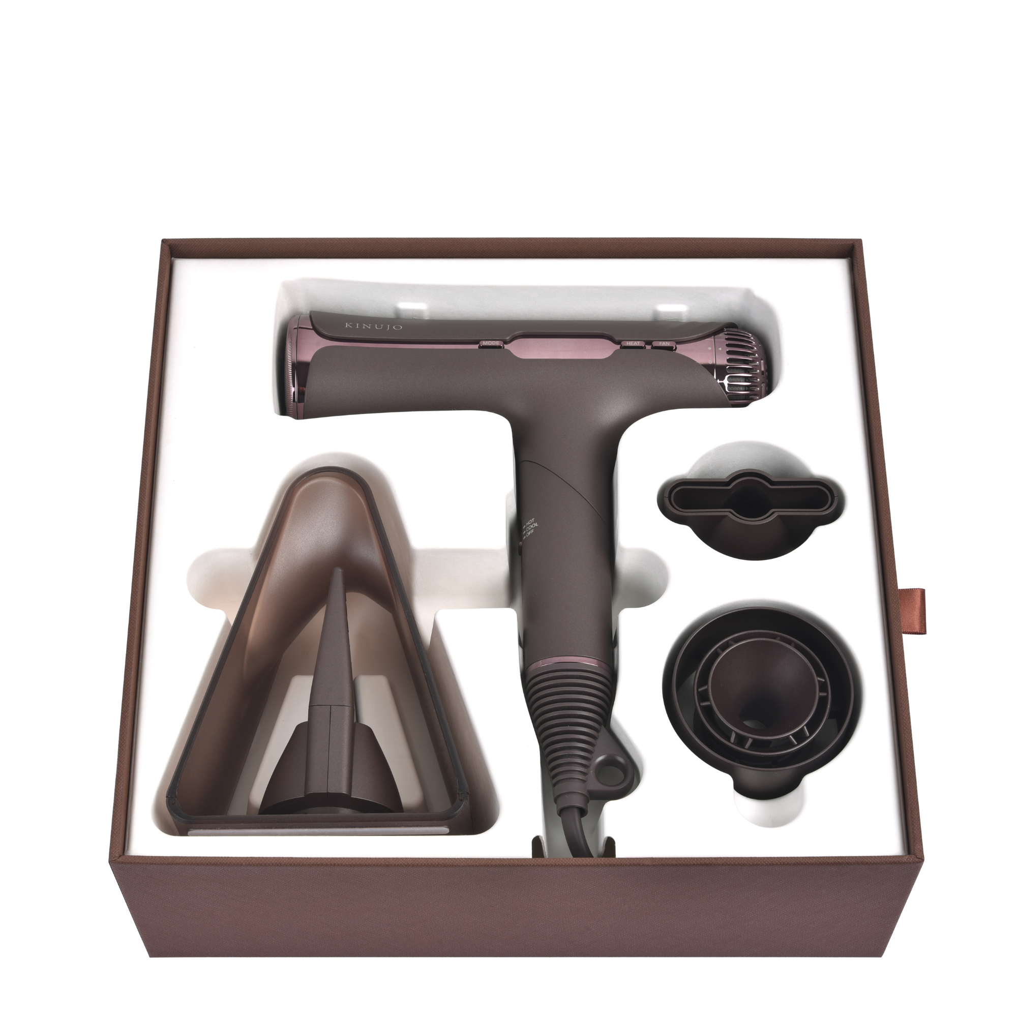 KINUJO Silk Premium Dryer(シルク プレミアム ドライヤー) アーバンブラウン