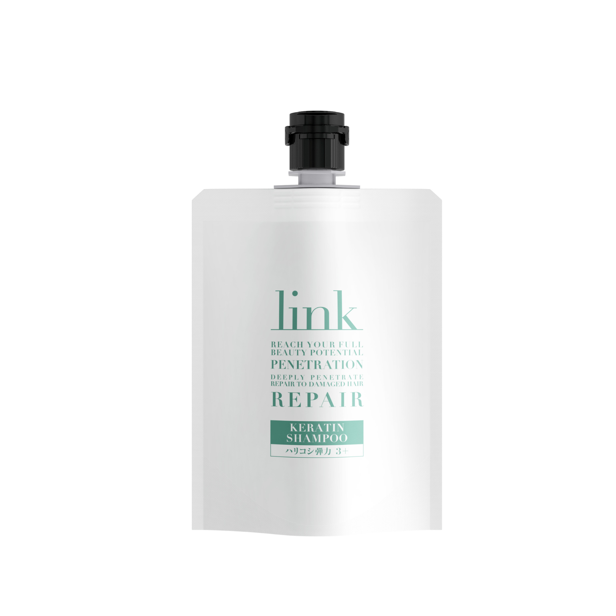 link KERATIN SHAMPOO
link ケラチンシャンプー ハリコシ弾力3+