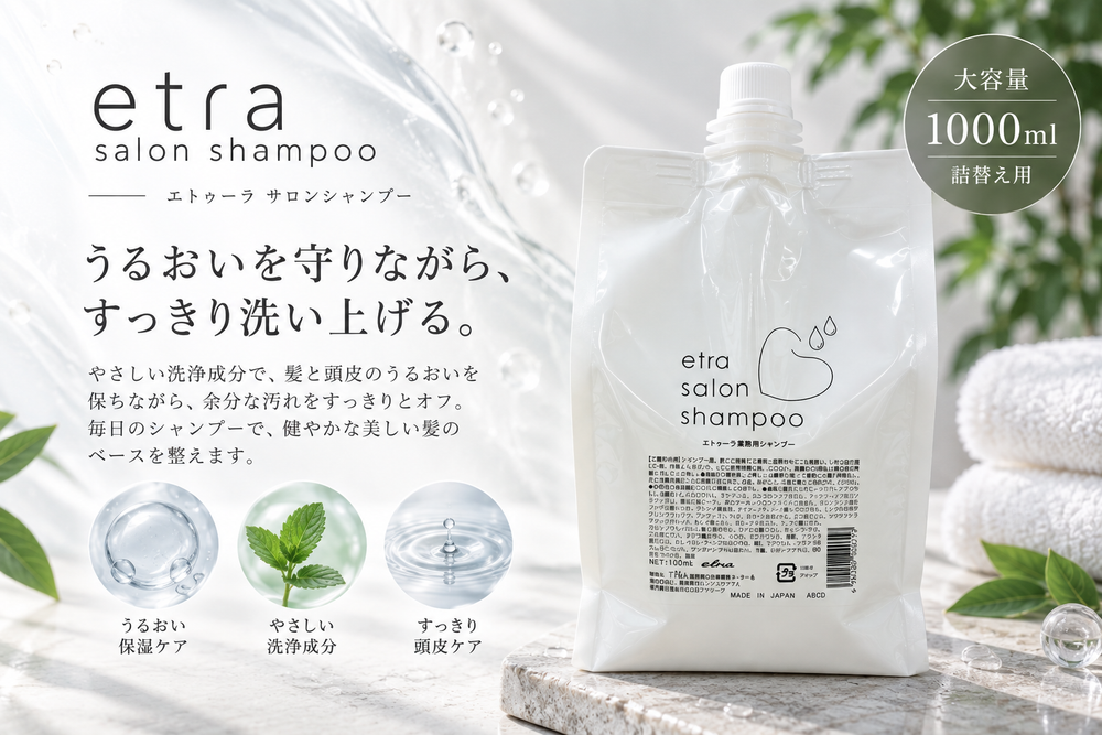 やさしく洗い、うるおいを守る