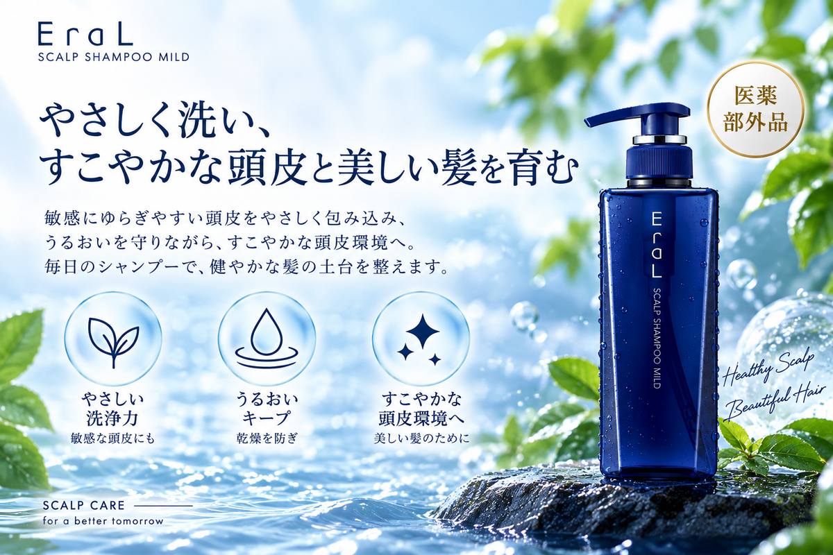 イーラル スカルプシャンプー マイルド 【医薬部外品】
