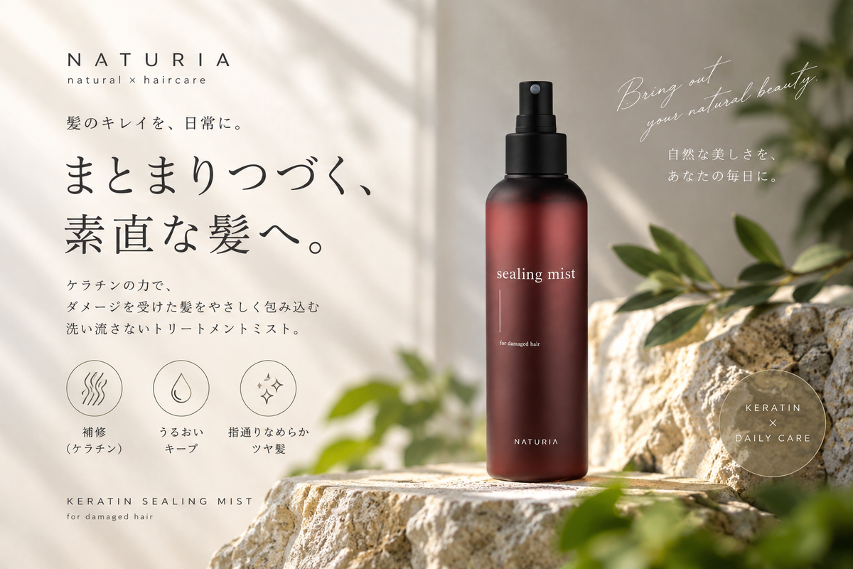 NATURIA ナチュリア ケラチン シーリングミスト