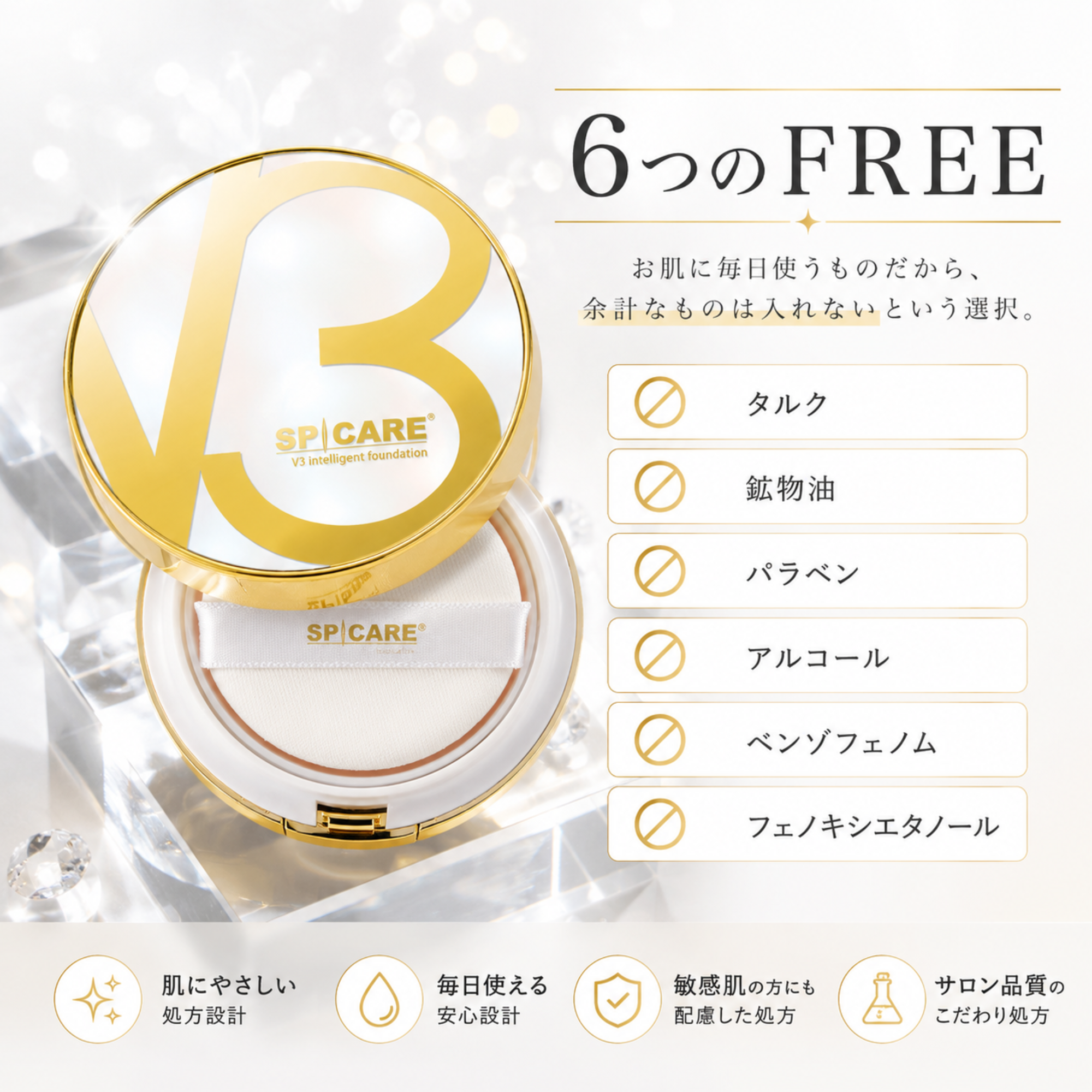 V3 インテリジェント ファンデーション